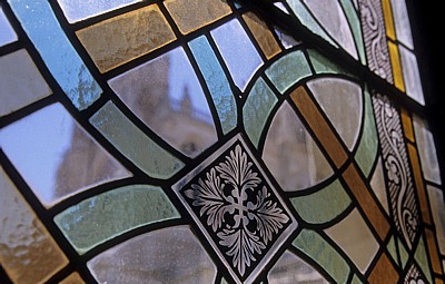 Catedral de Burgos (Kathedrale): Fenster im Claustro (Kreuzgang) - Burgos