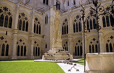 Catedral de Burgos (Kathedrale): Claustro bajo (Unterer Kreuzgang) - Burgos