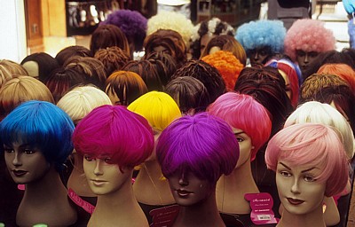 Albert Cuyp Markt: Perücken - Amsterdam