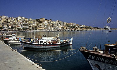 Hafen: Fischerboote - Sitia
