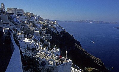 Blick auf Fira - Fira