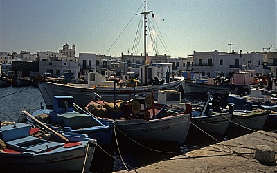 Hafen: Fischerboote - Naoussa