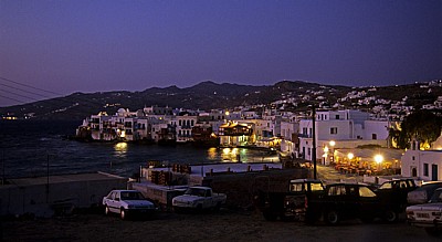 Little Venice im Abendlicht  - Mykonos