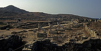 Ausgrabungsgelände - Delos