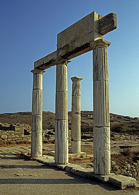 Ausgrabungsgelände - Delos