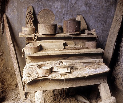 Jakobsweg (Camino Francés): Bodega - Hilfsmittel zur Weinherstellung - Moratinos