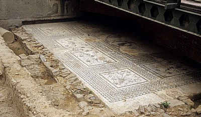 Jakobsweg (Camino Francés): La Domus del Mosaico del Oso y los Pájaros - Astorga