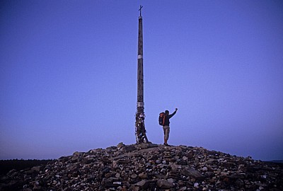 Jakobsweg (Camino Francés): Cruz de Ferro - Pilger - Montes de León