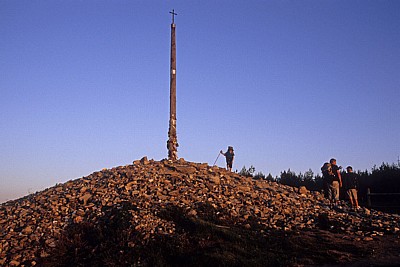 Jakobsweg (Camino Francés): Cruz de Ferro - Pilger - Montes de León