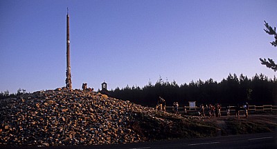 Jakobsweg (Camino Francés): Cruz de Ferro - Pilger - Montes de León