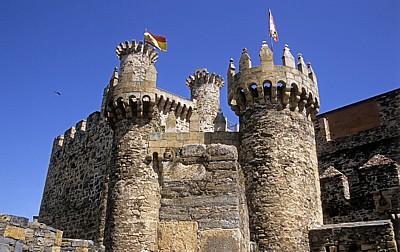 Jakobsweg (Camino Francés): Castillo de los Templarios (Templerburg)  - Ponferrada