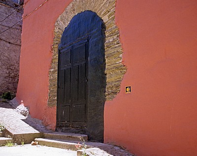Jakobsweg (Camino Francés): Eingangstür - Villafranca del Bierzo