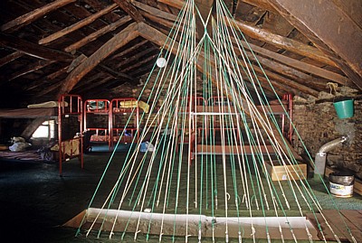 Jakobsweg (Camino Francés): Pequeño Potala - Schlafsaal - Ruitelán