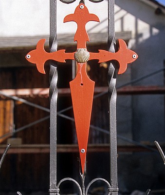 Jakobsweg (Camino Francés): Jakobskreuz - La Faba