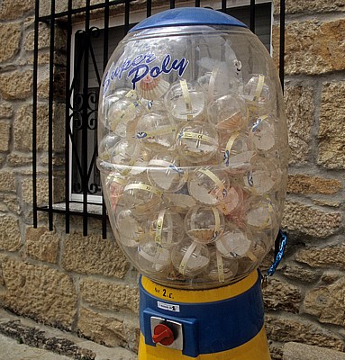Jakobsweg (Camino Francés): Jakobsmuschelautomat - Galicia