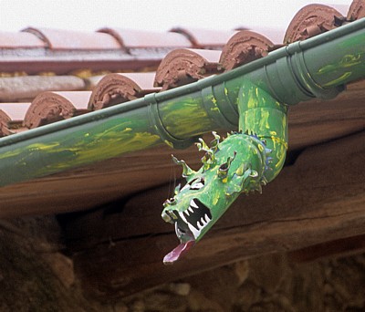 Jakobsweg (Camino Francés): Drachen-Dachrinne - Palas de Rei