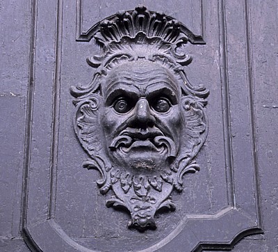 Iglesia de San Martiño Pinario – Eingangstür: Detail - Santiago de Compostela