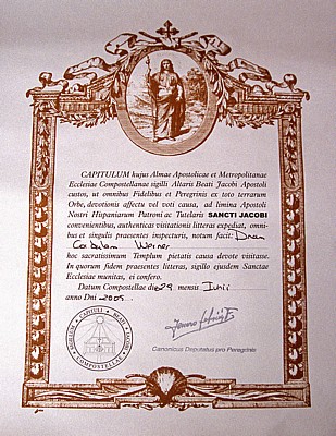 Jakobsweg (Camino Francés): La Compostela de Cordulam Werner - Finisterre