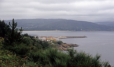 Jakobsweg (Camino a Fisterra): Blick auf Finisterre - Costa da Morte