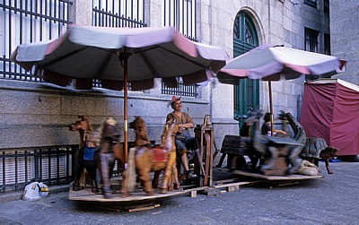 Altstadt: Mittelalterlicher Markt - Karussell - Santiago de Compostela
