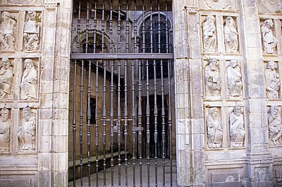 Catedral de Santiago de Compostela (Kathedrale): Puerta Santa (Heilige Pforte) - Santiago de Compostela