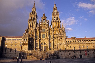 Catedral de Santiago de Compostela (Kathedrale): Westfassade - Santiago de Compostela