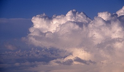 Flug Bilbao – Müchen: Wolken - Europa