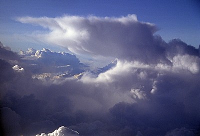 Flug Bilbao – Müchen: Wolken - Europa