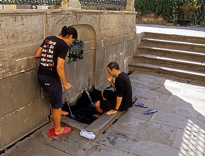 Jakobsweg (Caminho Português): Fonte das Burgas - Caldas de Reis