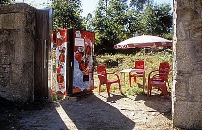 Jakobsweg (Caminho Português): Kleine Selbstbedienungsbar - A Rocha Vella