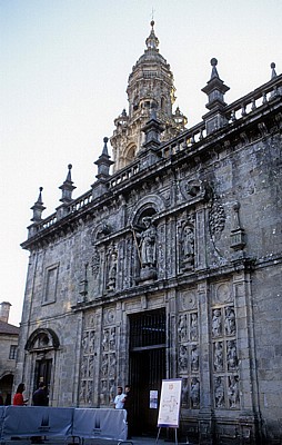Jakobsweg (Caminho Português): Catedral de Santiago de Compostela (Kathedrale) – Puerta Santa (Heilige Pforte) - Santiago de Compostela