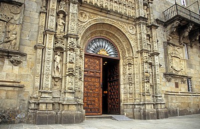 Hospital de los Reyes Católicos: Eingangsportal - Santiago de Compostela
