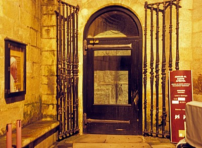 Catedral de Santiago de Compostela (Kathedrale): Geöffnete Puerta Santa (Heilige Pforte)  - Santiago de Compostela