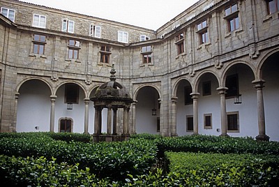 Hospital de los Reyes Católicos: Innenhof - Santiago de Compostela