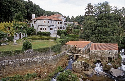 Jakobsweg (Camino a Fisterra): Pazo de Baladrón e muíño - Ponte Maceira
