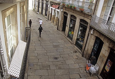 Altstadt: Rúa das Casas Reais - Santiago de Compostela