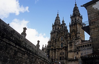 Catedral de Santiago de Compostela (Kathedrale): Westfassade - Santiago de Compostela
