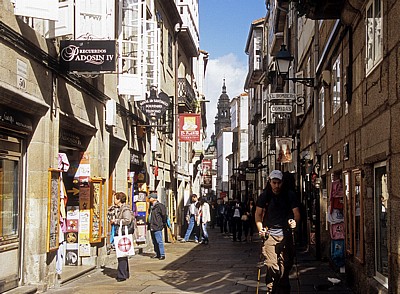 Altstadt: Rúa do Franco - Santiago de Compostela