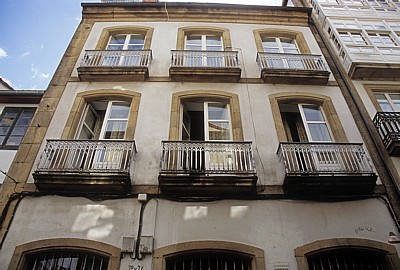 Altstadt: Rúa das Casas Reais – Casas Reales - Santiago de Compostela