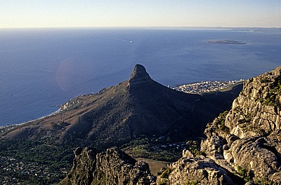 Blick vom Tafelberg: Lion's Head - Kapstadt