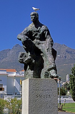Company's Garden: Jan Christian Smuts-Statue - Kapstadt