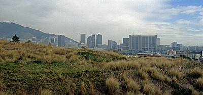 Blick auf den CBD (Central Business District) - Kapstadt