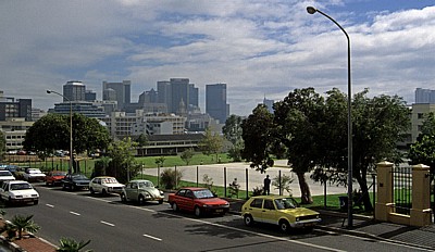 Blick auf den CBD (Central Business District) - Kapstadt