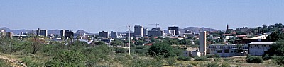Blick auf die Innenstadt - Windhoek