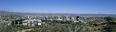 Blick auf die Innenstadt - Windhoek