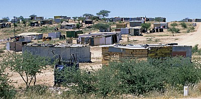 Katutura: Wellblechhütten - Windhoek