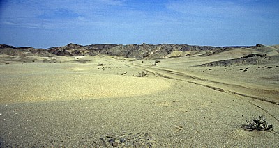 Straße in der Wüste - Namib