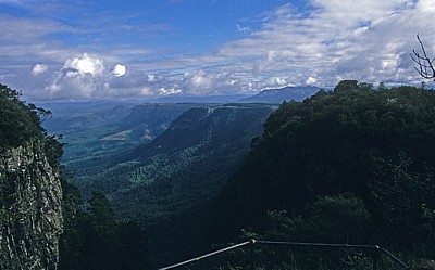 God's Window: Blick in das 700 Meter tiefer liegende Lowfeld - Blyde River Canyon Nature Reserve