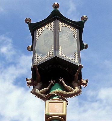 Chinatown: Straßenlaterne - Liverpool