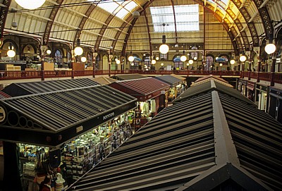 Derby Market Hall: Verkaufsstände - Derby